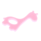 Прорезыватель силиконовый «Жирафик», цвет розовый - Фото 2
