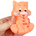 Резиновая игрушка для ванны «Котик», с пищалкой, 1 шт., МИКС - Фото 19