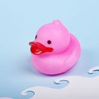 Игрушка для ванны «Утка», с пищалкой, цвет МИКС - Фото 4