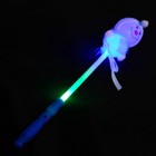 Палочка световая "Снеговик", цвет голубой - Фото 3