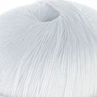Пряжа "Астра" 100% мерсеризованный хлопок 610м/100гр (0235, супер белый) - Фото 1
