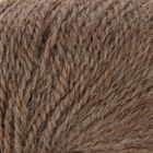 Пряжа "Перуанская" 55% альпака, 25% вискоза, 20% акрил 230м/50гр (3803, коричневый) - Фото 1
