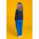 Джемпер для девочки, рост 122 см, цвет тёмно-синий - Фото 5