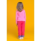 Лонгслив для девочки, рост 98 см, цвет розовый - Фото 6