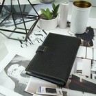 Визитница на кнопке, 3 ряда, цвет чёрный - Фото 2