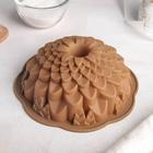 Форма для выпечки Доляна «Хризантема», силикон, 22×7.5 см, цвет МИКС - Фото 6