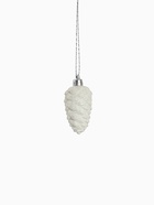 Ёлочные игрушки 3 шт. «Зимнее волшебство. Шишка», пластик, 3×5.5 см, белые - Фото 4