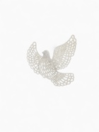 Ёлочные игрушки 3 шт. «Зимнее волшебство. Белая голубка» пластик, 10×11 см - Фото 5