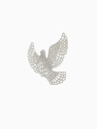 Ёлочные игрушки 3 шт. «Зимнее волшебство. Белая голубка» пластик, 10×11 см - Фото 6