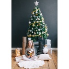 Звезда на ёлку (верхушка) млечный путь, 22×22 см, белый - Фото 7