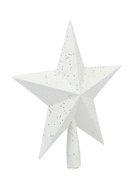 Звезда на ёлку (верхушка) млечный путь, 22×22 см, белый - Фото 3