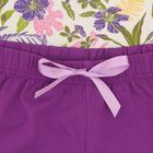 Комплект женский (футболка, шорты) 8829 цвет фиолетовый, р-р 52 - Фото 7