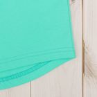 Комплект женский (футболка, легинсы), цвет бирюзовый, размер 44 - Фото 6
