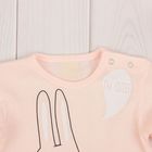 Комплект детский (рубашечка+ползунки) "Зайчик", рост 68 см (22), цвет розовый Р400927_М - Фото 2