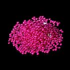 Перламутровые бульонки/кристаллы для декора, цвет розовый - Фото 1