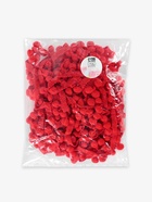 Тесьма декоративная с помпонами, 25±5 мм, 9.1±0.5 м, красная - Фото 3