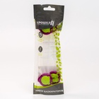 Блокираторы для дверей и ящиков «Мишка», универсальные, гибкие, 17 см, 2 шт., бордовый, зеленый, Крошка Я - Фото 6