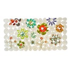 SPA-коврик для ванны на присосках «Цветы», 72×35 см - Фото 1