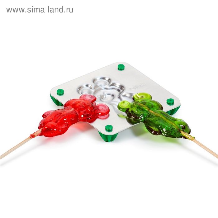 Набор для приготовления леденцов и мармелада «Медведь», цвет МИКС