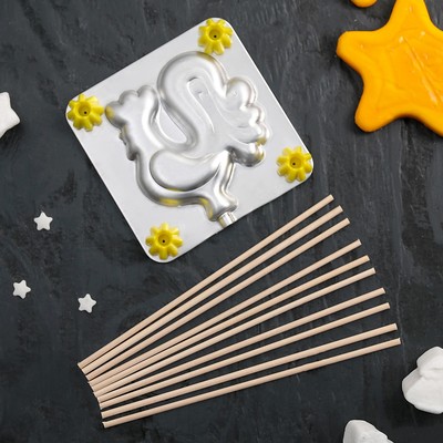 Набор для приготовления леденцов и мармелада «Петух большой», цвет МИКС