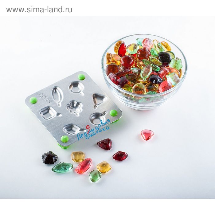 Форма для монпансье «Монпансье One», 9,5×9,5×1 см, цвет МИКС