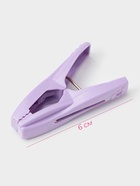 Прищепки для белья в синей корзинке Доляна, 6 см, 20 шт., МИКС - Фото 5