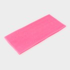 Молд для заливки «Алфавит русский. Пропись», силикон, 66 ячеек, 23.5×10 см, розовый - Фото 2