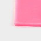 Молд для заливки «Алфавит русский. Пропись», силикон, 66 ячеек, 23.5×10 см, розовый - Фото 5