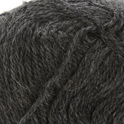 Пряжа "Секрет успеха" 100% шерсть 250м/100гр (435-Антрацит)