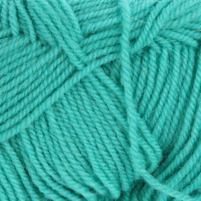 Пряжа"Австралийский меринос" 95%мерин.шерсть,5% акрил объёмный 400м/100гр (581-Св.изумруд) 251584