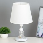 Лампа настольная «Розы» Е27 220 В низ с подсветкой, диоды 39.5×23×23 см RISALUX - Фото 1