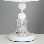 Лампа настольная «Розы» Е27 220 В низ с подсветкой, диоды 39.5×23×23 см RISALUX - Фото 4