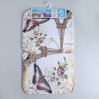 Набор ковриков для ванной и туалета Доляна «Французский стиль», 2 шт: 39×45, 45×73 см - Фото 3