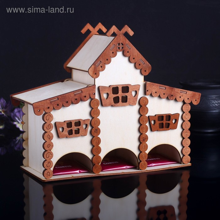 Чайный домик «Терем тройной», 3 отделения, 250×100×215 - Фото 1
