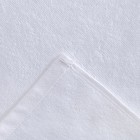 Полотенце махровое 70х140, 450 гр/м, белое, без бордюра, хл.100 % - Фото 3