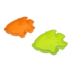 Форма силиконовая для выпечки «Свинка», 14×12 см, цвет МИКС - Фото 2