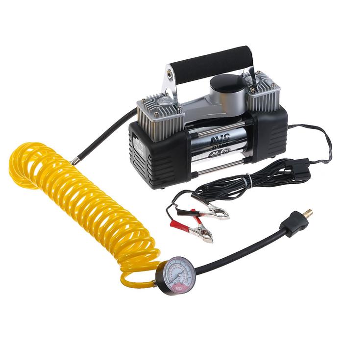 Компрессор автомобильный двухпоршневой AVS KS750D, 75 л/мин, 12 В, 10 атм - Фото 1