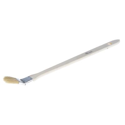 Кисть радиаторная "РемоКолор", светлая натуральная щетина, деревянная ручка, 1" (25 мм)