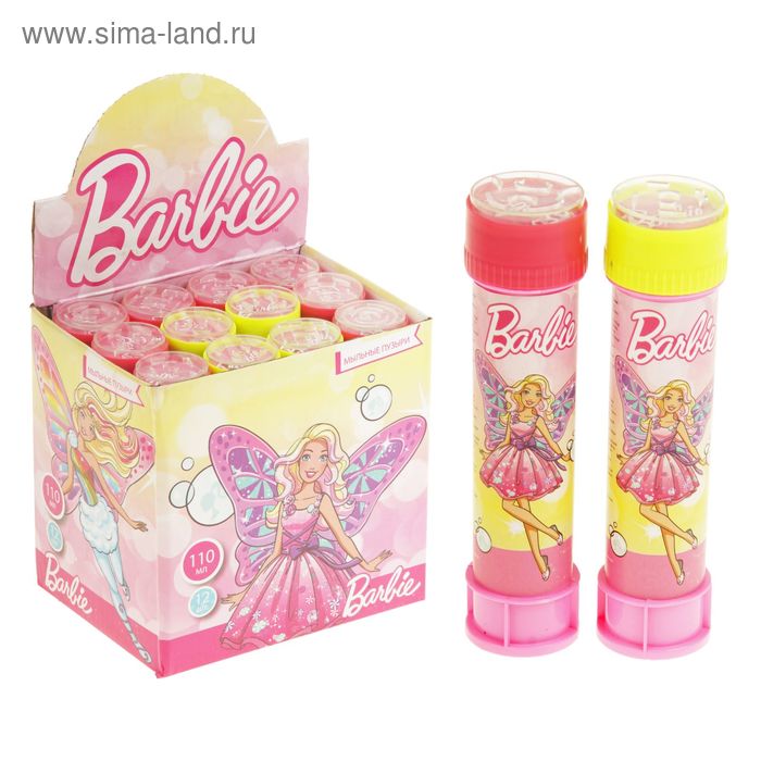 Мыльные пузыри Barbie, мыл. пузыри, бут. 110 мл. Т59672 - Фото 1