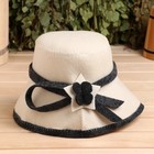 Шапка для бани и сауны женская, с аппликацией, полиэфир 70%, шерсть 30%, «Добропаровъ» - Фото 3