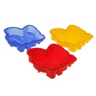 Форма силиконовая для выпечки «Слоник», 13×12 см, цвет МИКС - Фото 2