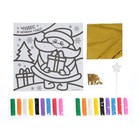 Сияющая фреска «Чудес в Новом году!», набор для творчества - Фото 4