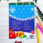 Раскраска новогодняя «Снегурочка», 14,8 х 21 см, 16 страниц - Фото 2