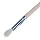 Кисть Коза круглая №5 (диаметр обоймы 5 мм; длина волоса 20 мм), деревянная ручка, Calligrata - Фото 2