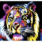 Фреска «Тигр» А3 - фото 108324620