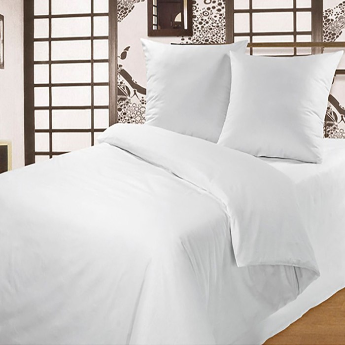 Пододеяльник евро «Атра», 200×220 см, белый, бязь - Фото 1