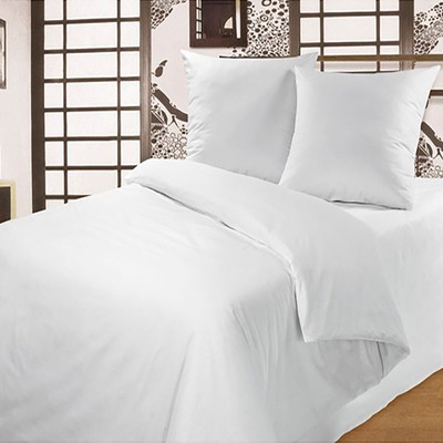 Набор наволочек 70х70см 2шт, бязь отбеленная, 100г/м² 100% хлопок