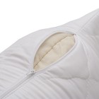 Чехол на подушку АТРА сменный стеганый на молнии 70х70см, 100% п/э, 100гр/м - Фото 3