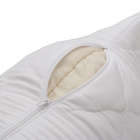 Чехол на подушку АТРА сменный стеганый на молнии 50х70см, 100% п/э, 100гр/м - Фото 3
