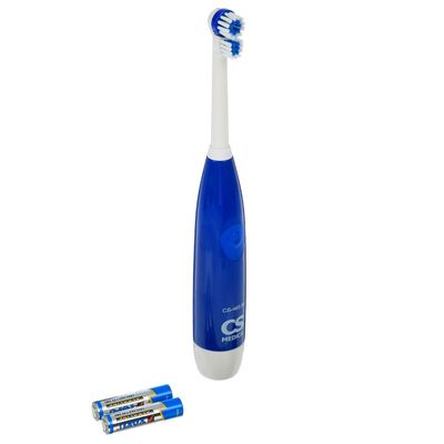 Электрическая зубная щётка CS Medica CS-465-M, звуковая, 18000 дв/мин, 1 насадка, синяя